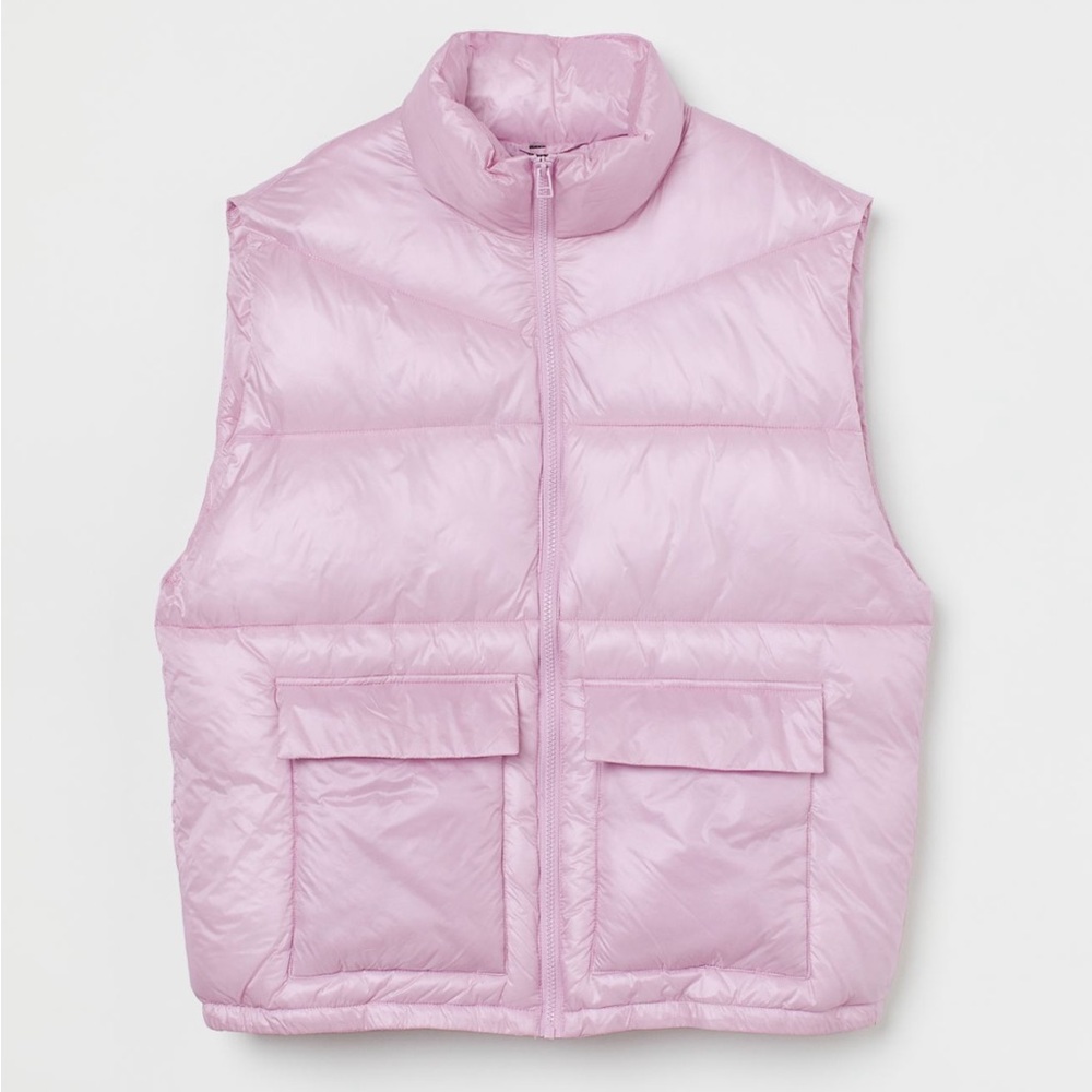 BNWT H&M Pink/Purple Padded Vest